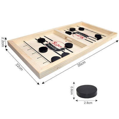 桌上曲棍球游戏家庭桌上桌游弹射棋国际象棋亲子互动玩具快速吊带冰球游戏冰上曲棍球游戏