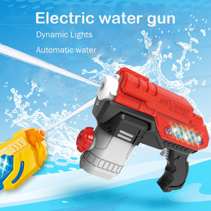 水枪玩具水枪儿童礼物电动水枪SummerWaterToys孩子们户外游戏高压水枪玩具射击