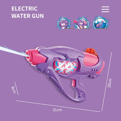 水枪玩具水枪儿童礼物电动水枪SummerWaterToys孩子们户外游戏高压水枪玩具射击
